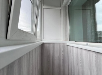 Теплое остекление + отделка