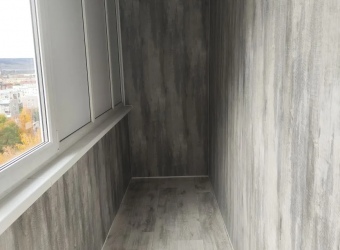 Теплое остекление + отделка