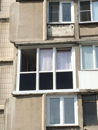 Тёплое остекление с тонировкой пластикового профиля